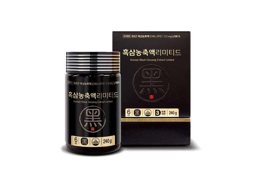 Premium Schwarzer Koreanischer Ginseng Extrakt Limited 240g